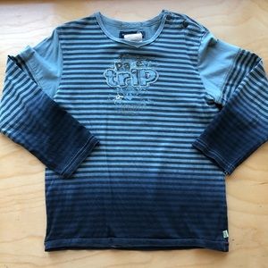 Jean Bourget striped Space Cadet shirt 4A (102)